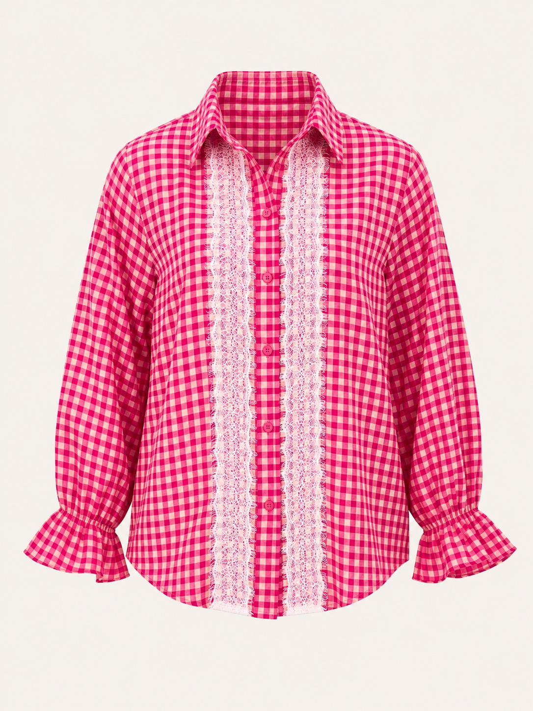 Bubblegum Pink Muslin Shirt