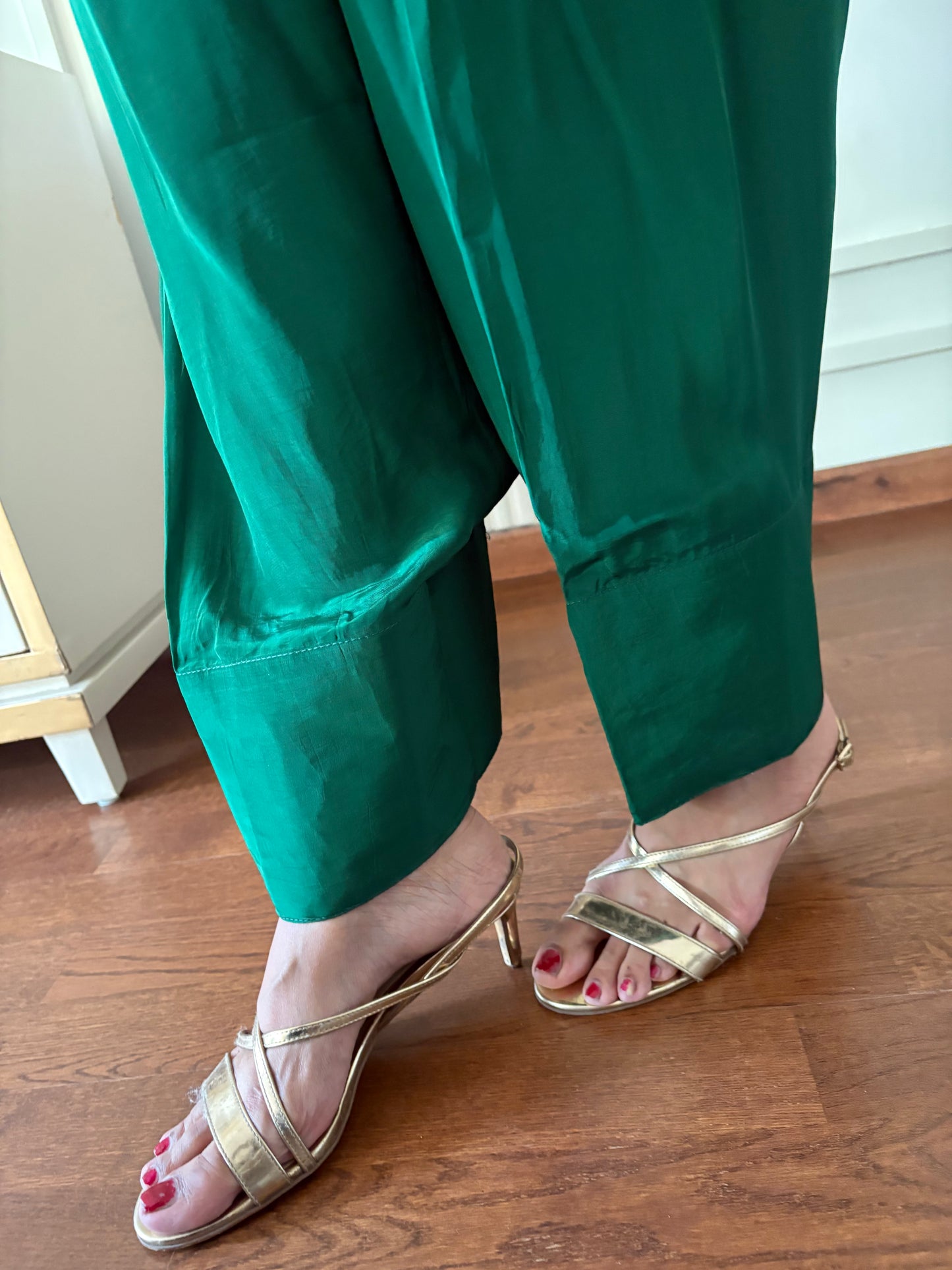 Emerald Green Elegance - Salwar Suit