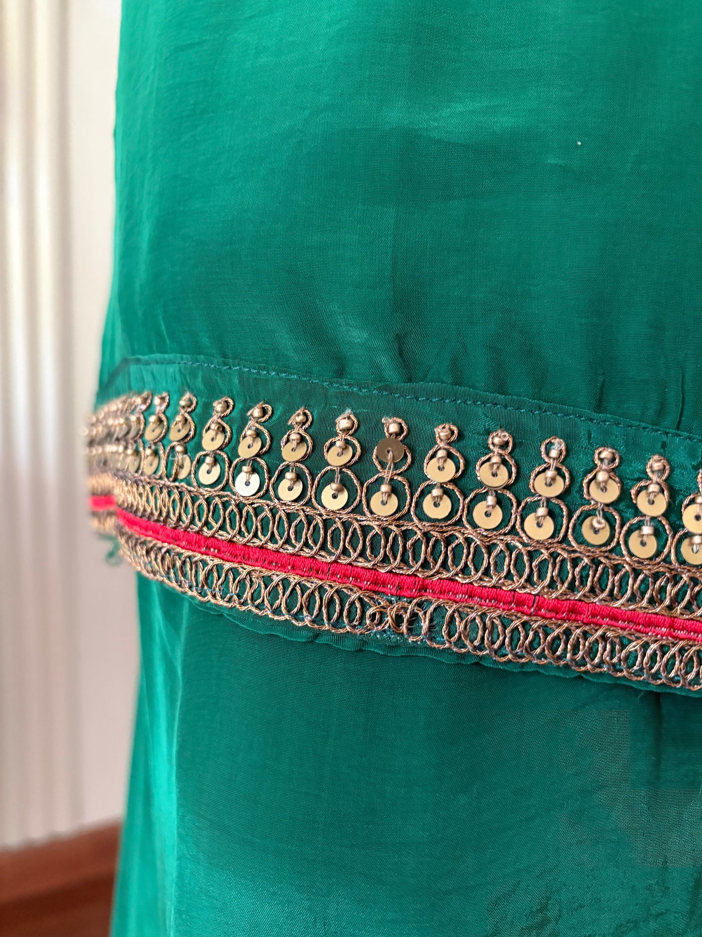 Emerald Green Elegance - Salwar Suit